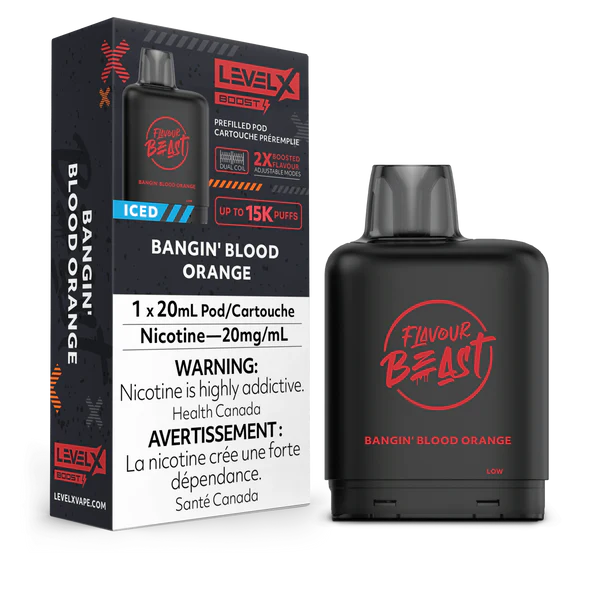 Bangin' Blood Orange - Flavour Beast Level X Boost Disposable Level X 20mg - 2% 