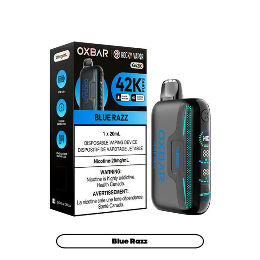 Blue Razz - Oxbar 42k Disposable Oxbar 42k 20mg - 2% 