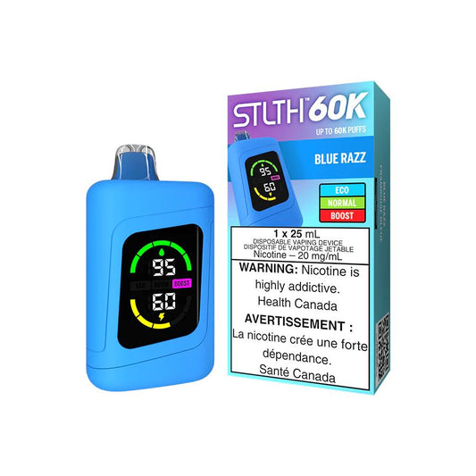 Blue Razz - STLTH 60k Disposable Stlth 60k 20mg - 2% 