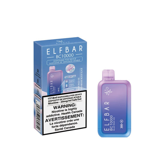 Blue Razz Ice - Elf Bar BC10000 Disposable Elf Bar 20mg - 2% 