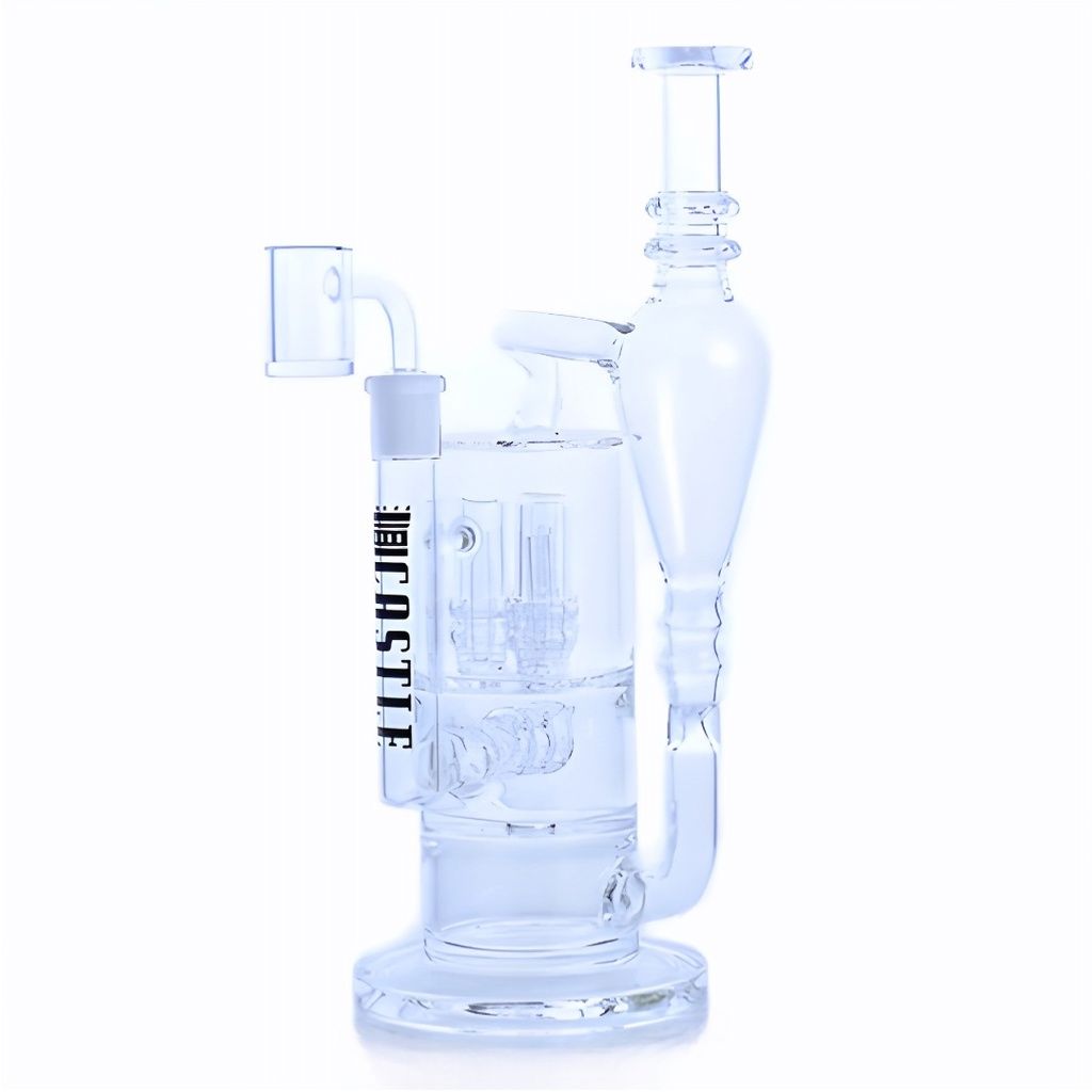 Big Boy Castle Glass Dab Rig cannabis vaporizer Castle Glass 