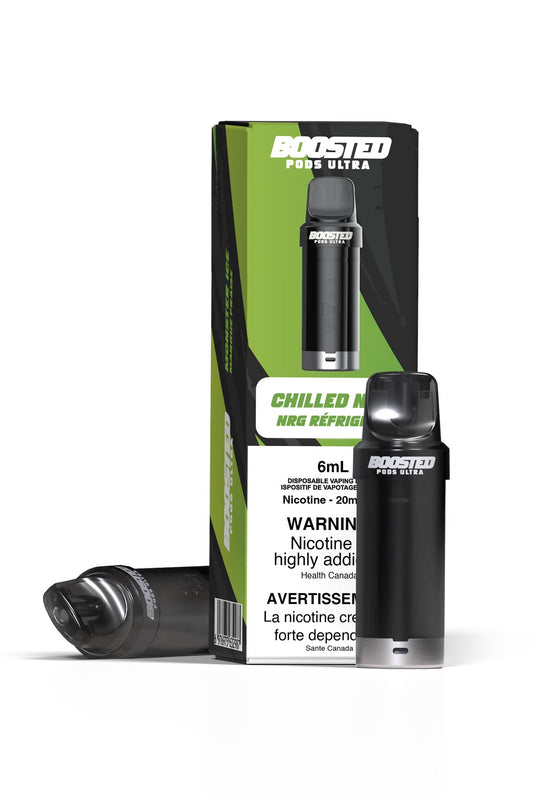 Chilled NRG - Boosted Pod Ultra CLOSED PODS Boosted Pods Ultra 20mg - 2% 