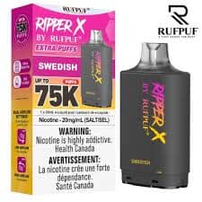 Swedish - Ripper X 75K Disposable Ripper X 75K 