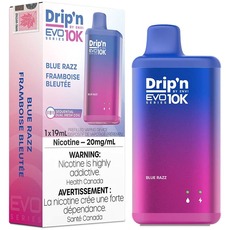 Blue Razz - Drip'n Evo Disposable Envi 