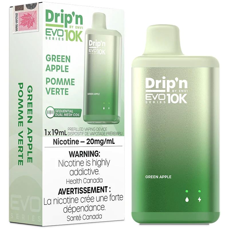 Green Apple - Drip'n Evo Disposable Envi 