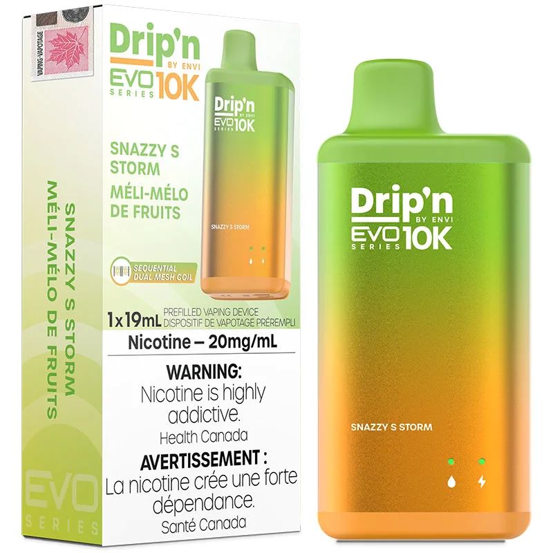 Snazzy S Storm - Drip'n Evo Disposable Envi 