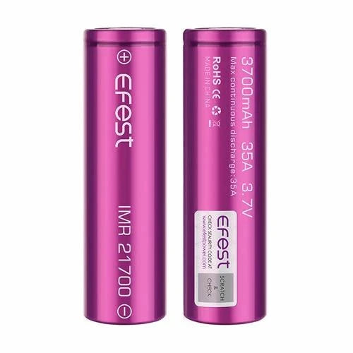 Efest 21700 Cold Turkey Juice inc 