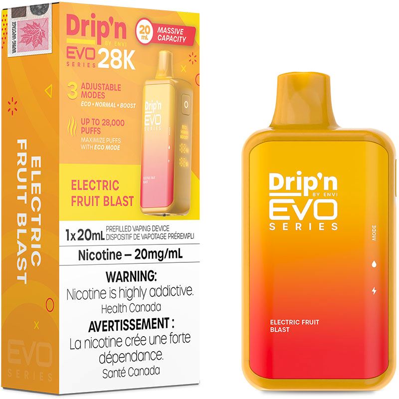 Electric Fruit Blast - Drip'n Evo 28k Disposable Envi 20mg - 2% 