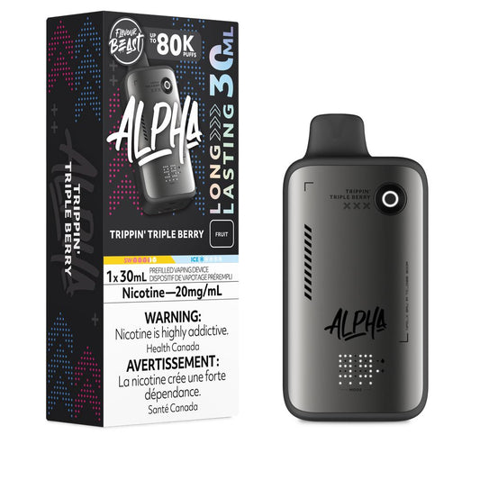 Alpha - Trippin Triple Berry Disposable Flavour Beast Alpha 