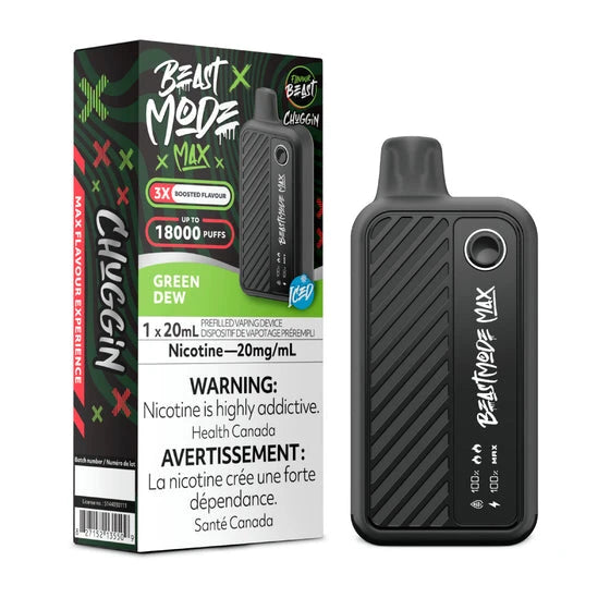 Green Dew - Beast Mode Max (Flavour Beast) Disposable Flavour Beast Max 