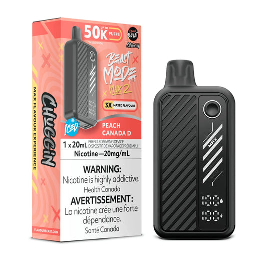 Peach Canada D- Beast Mode Max 2 Disposable Beast Mode Max 2 
