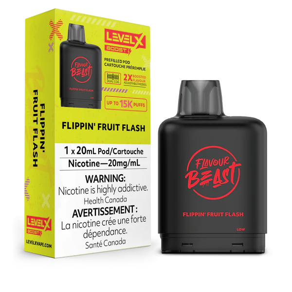 Flippin' Fruit Flash - Flavour Beast Level X Boost Disposable Level X 20mg - 2% 
