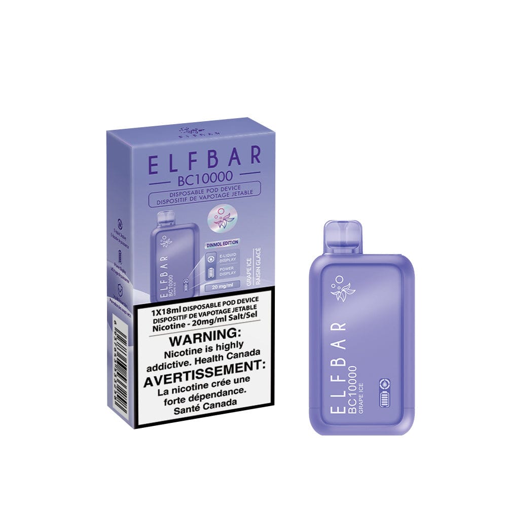 Grape Ice - Elf Bar BC10000 Disposable Elf Bar 20mg - 2% 