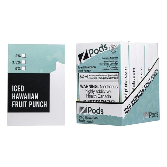 Iced Hawaiian Fruit - Z Pods CLOSED PODS Z Labs 