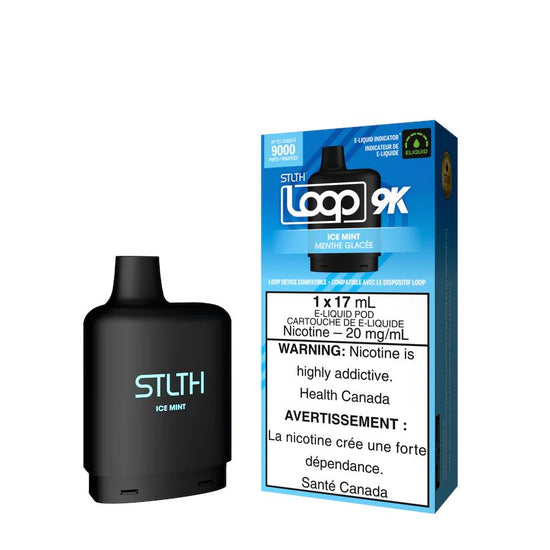 Ice Mint - STLTH Loop 9K Disposable STLTH LOOP 20mg - 2% 