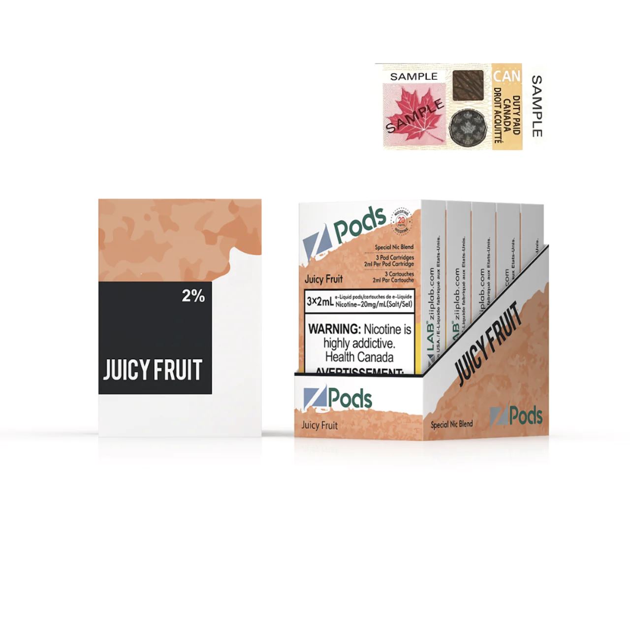 Juicy Fruit - Z Pods CLOSED PODS Z Labs 