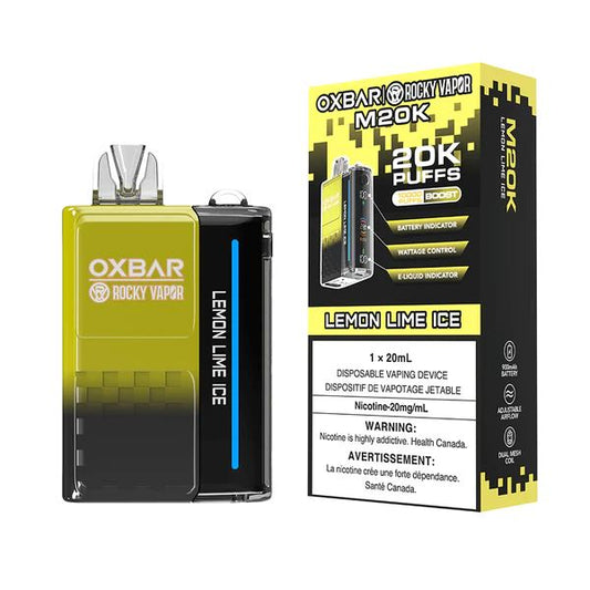 Lemon Lime Ice - Oxbar 20k Disposable Oxbar 20mg - 2% 