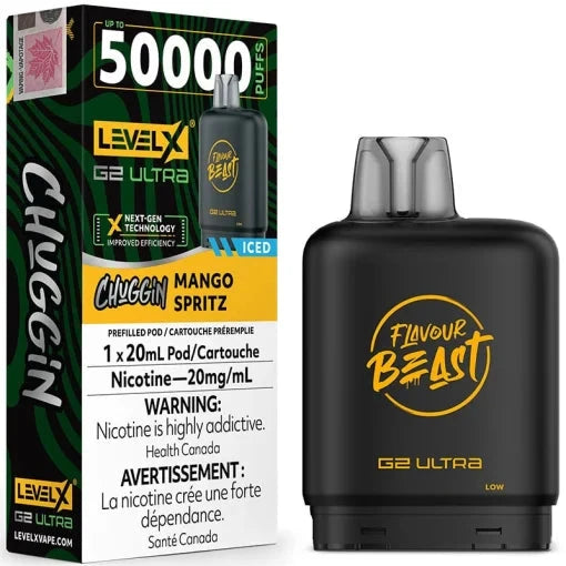 Mango Spritz - Level X G2 Ultra – Cold Turkey Juice inc