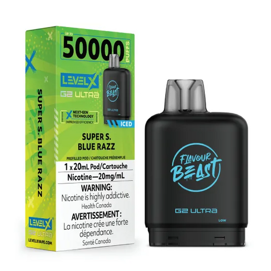 Super S. Blue Razz  - Level X G2 Ultra