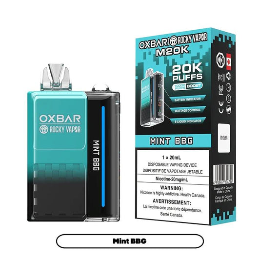 Mint BBG - Oxbar 20k Disposable Oxbar 20mg - 2% 