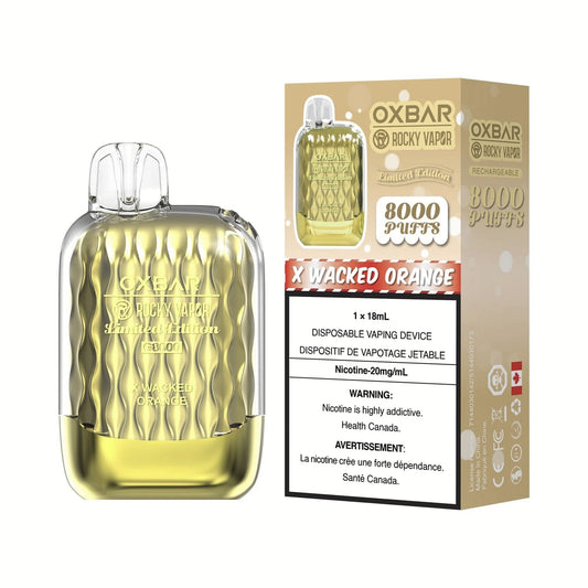X Wacked Orange - Oxbar Disposable Oxbar 20mg - 2% 