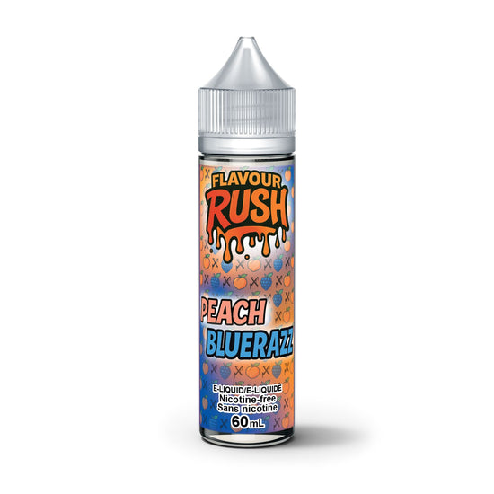 Peach Blue Razz - Flavour Rush (Excise) e-liquid COLD TURKEY JUICE INC 