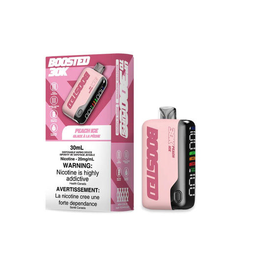 Peach Ice - Boosted 30k Disposable Boosted 30k 20mg - 2% 