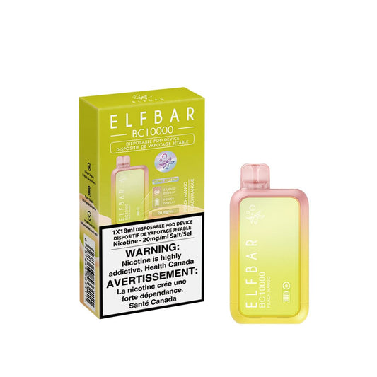 Peach Mango - Elf Bar BC10000 Disposable Elf Bar 20mg - 2% 