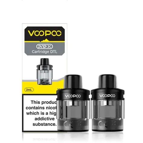 PNP X Replacement Pod Replacement Glass VOOPOO DTL (direct to lung) 