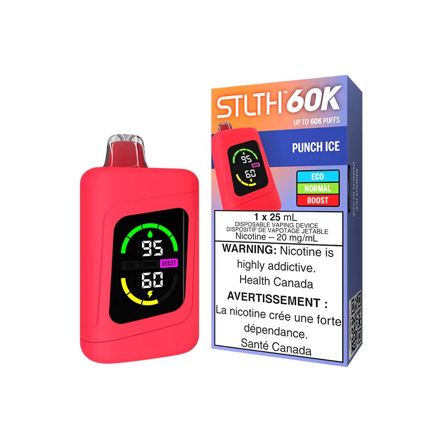 Punch Ice - STLTH 60k Disposable Stlth 60k 20mg - 2% 