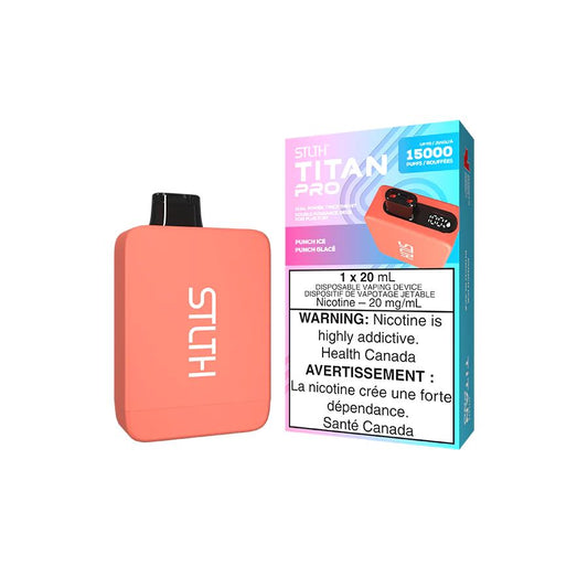 Punch Ice - Stlth Titan Pro Disposable Stlth Disposables 20mg - 2% 