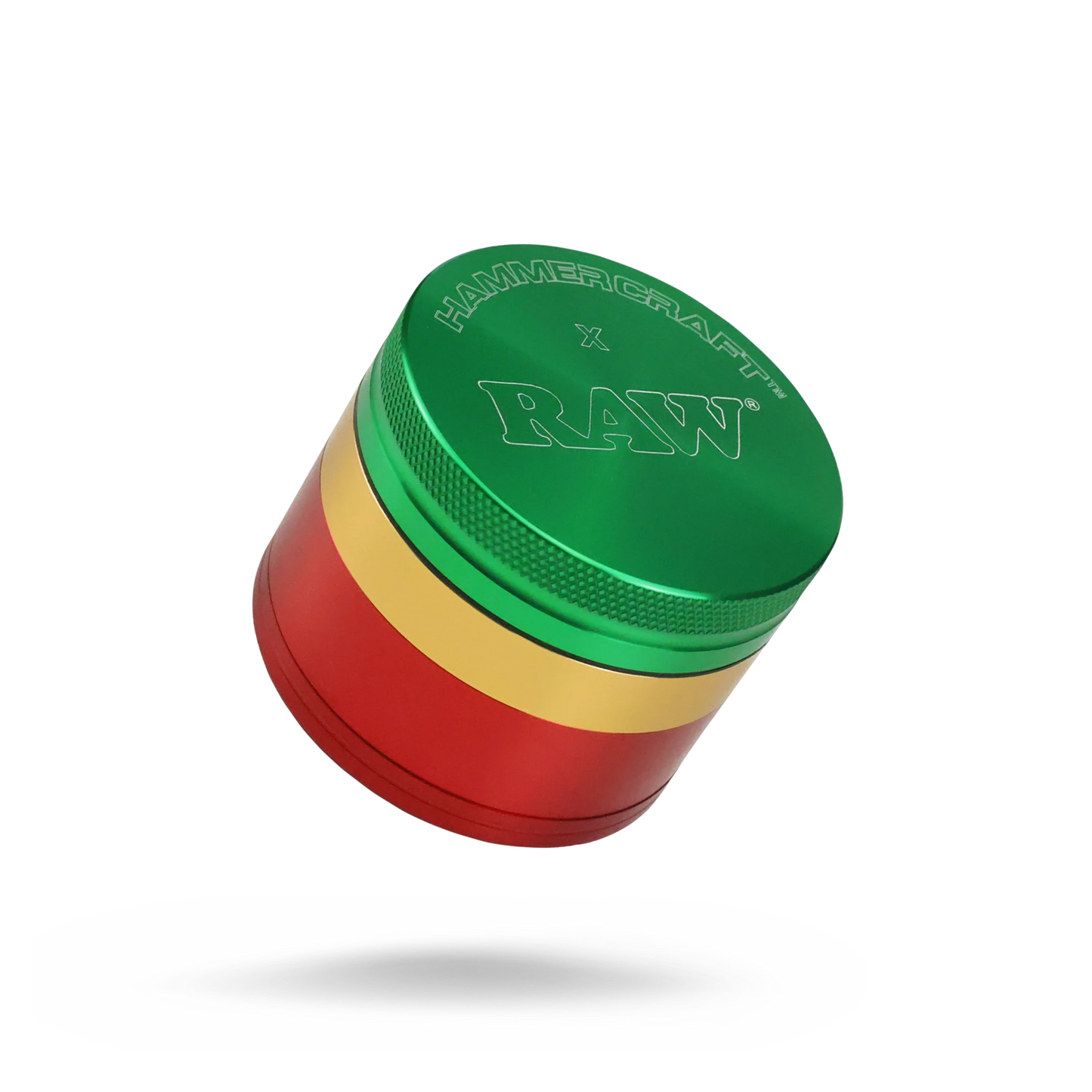 Raw x Hammercraft Grinder RAW Rasta Large - 2.5" 