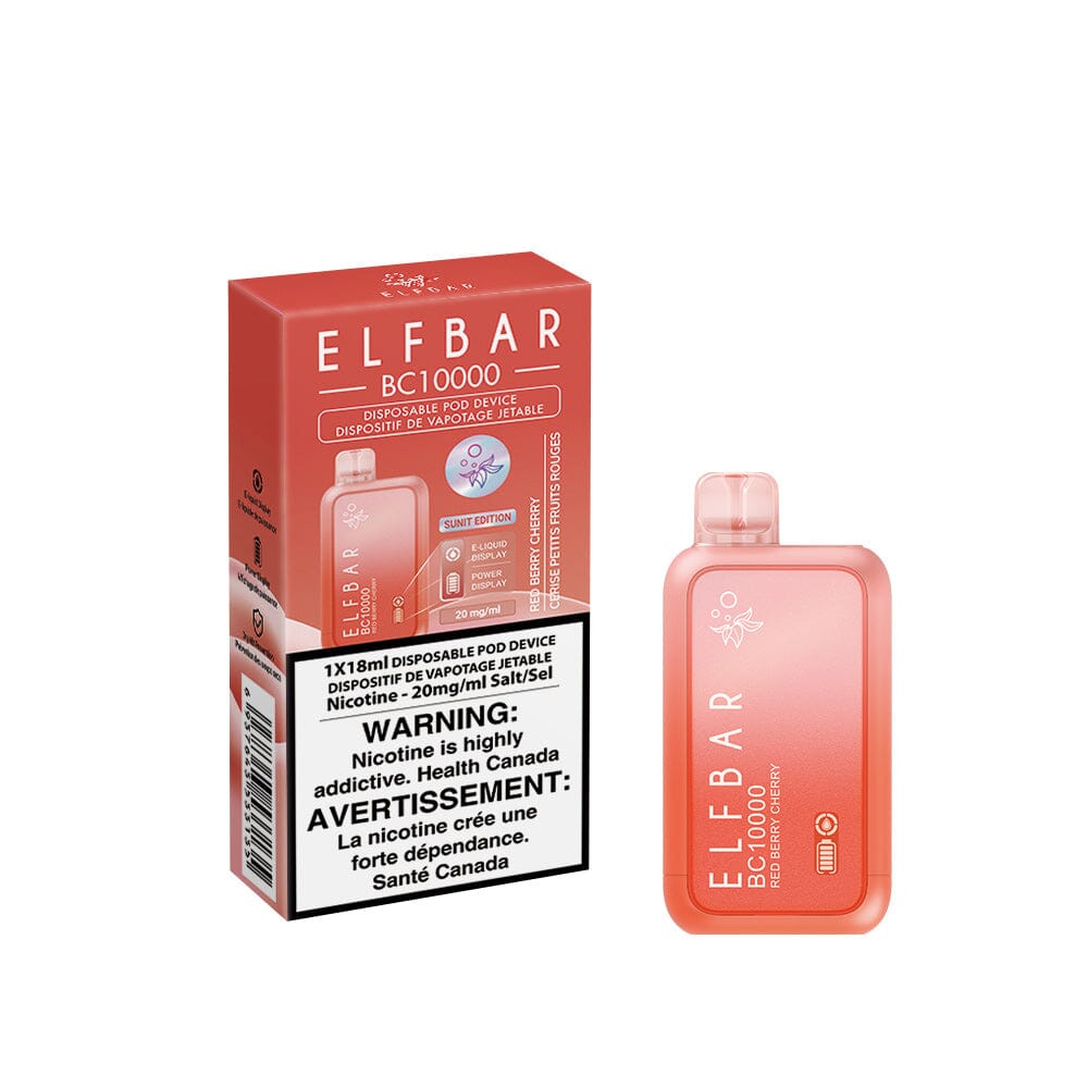 Red Berry Cherry - Elf Bar BC10000 Disposable Elf Bar 20mg - 2% 