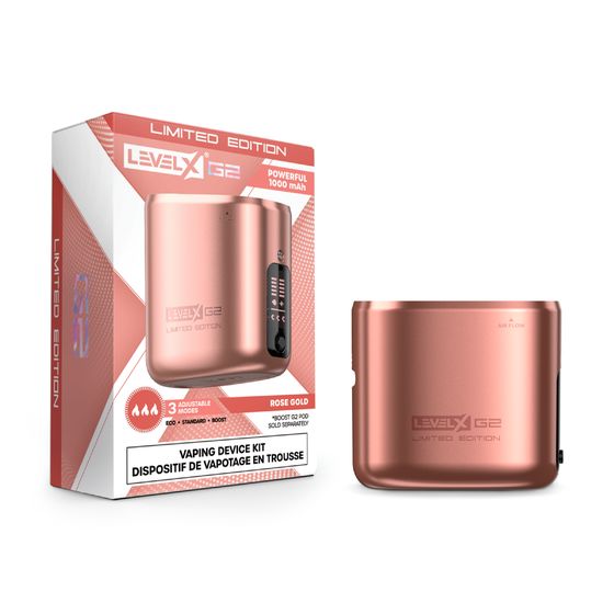 Level X G2 Device Closed Pod System Level X Rose Gold 