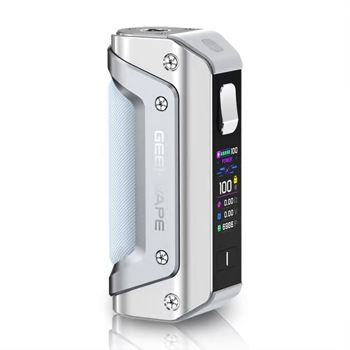 Aegis Solo 3 100W Box Mod HIGH POWERED DEVICE GEEK VAPE Silver 