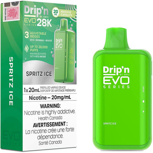 Spritz Ice - Drip'n Evo 28k Disposable Envi 20mg - 2% 