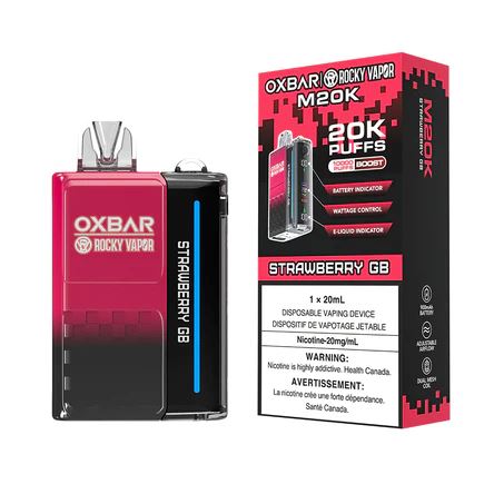 Strawberry GB - Oxbar 20k Disposable Oxbar 20mg - 2% 