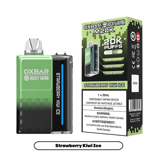 Strawberry Kiwi Ice - Oxbar 20k Disposable Oxbar 20mg - 2% 