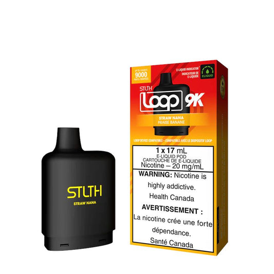 Strawnana - STLTH Loop 9K Disposable STLTH LOOP 20mg - 2% 