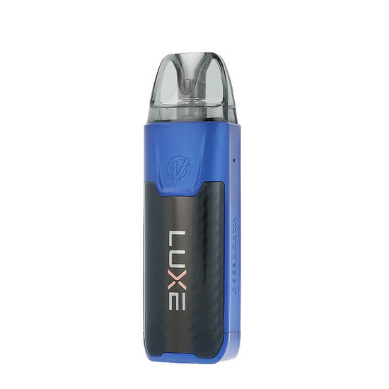 VAPORESSO LUXE XR MAX 2 POD KIT HIGH POWERED DEVICE Cold Turkey Juice inc Blue 