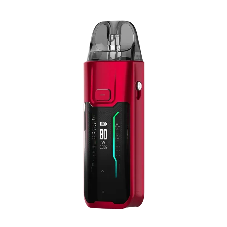 VAPORESSO LUXE XR MAX 2 POD KIT HIGH POWERED DEVICE Cold Turkey Juice inc Red 