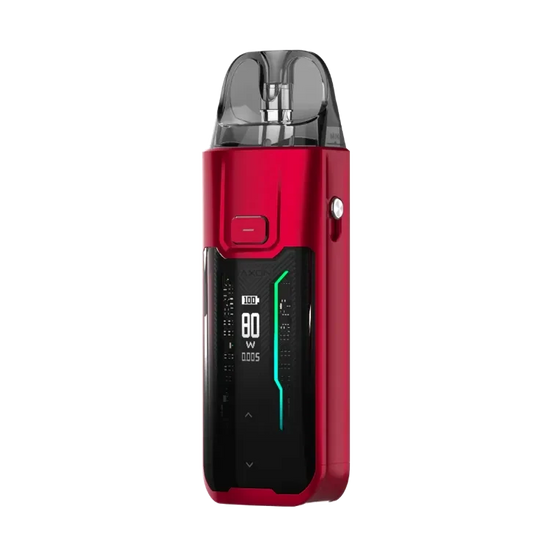 VAPORESSO LUXE XR MAX 2 POD KIT HIGH POWERED DEVICE Cold Turkey Juice inc Red 