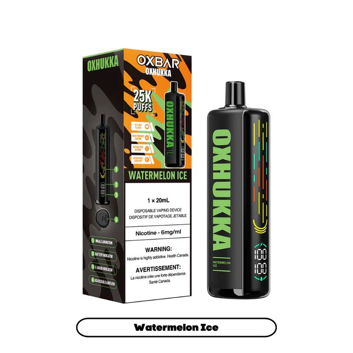 Watermelon Ice - Oxhukka Disposable Oxhukka 20mg - 2% 