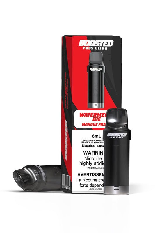 Watermelon Ice - Boosted Pod Ultra CLOSED PODS Boosted Pods Ultra 20mg - 2% 