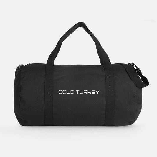 C.T.J. Weekender duffel bag Merch Cold Turkey Juice inc 