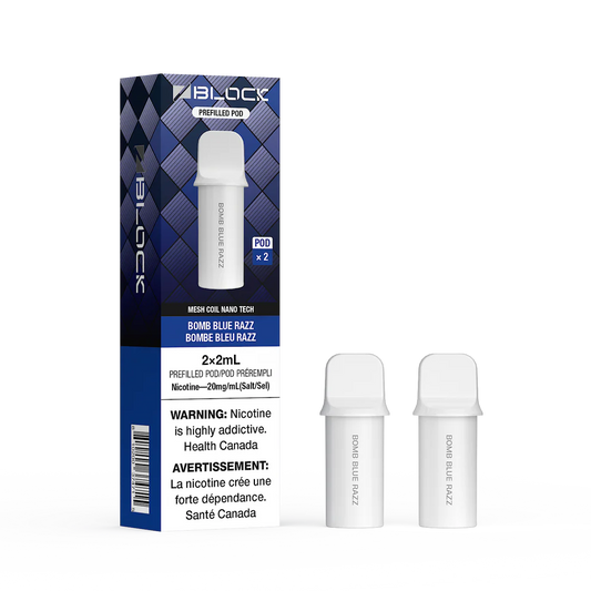 Bomb Blue Razz - Zblock Pods