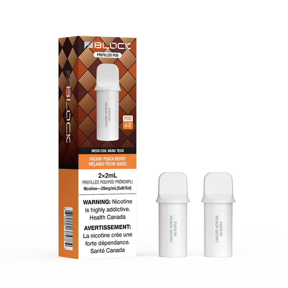 Packin Peach Berry- Zblock Pods