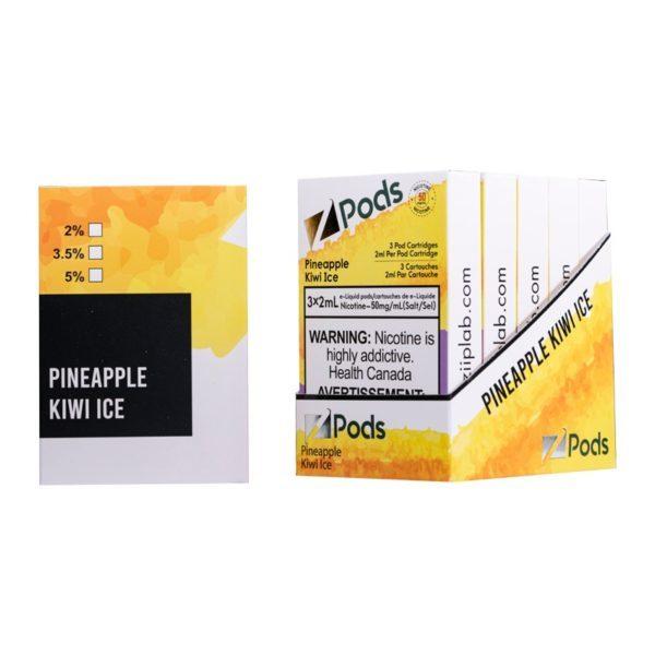 Pineapple Kiwi Ice- Z Pods CLOSED PODS Z Labs 
