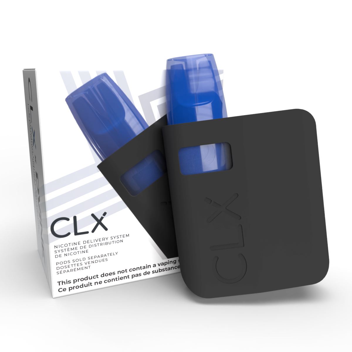 CLX Pod System - S Compatible Closed Pod System CLX Black 