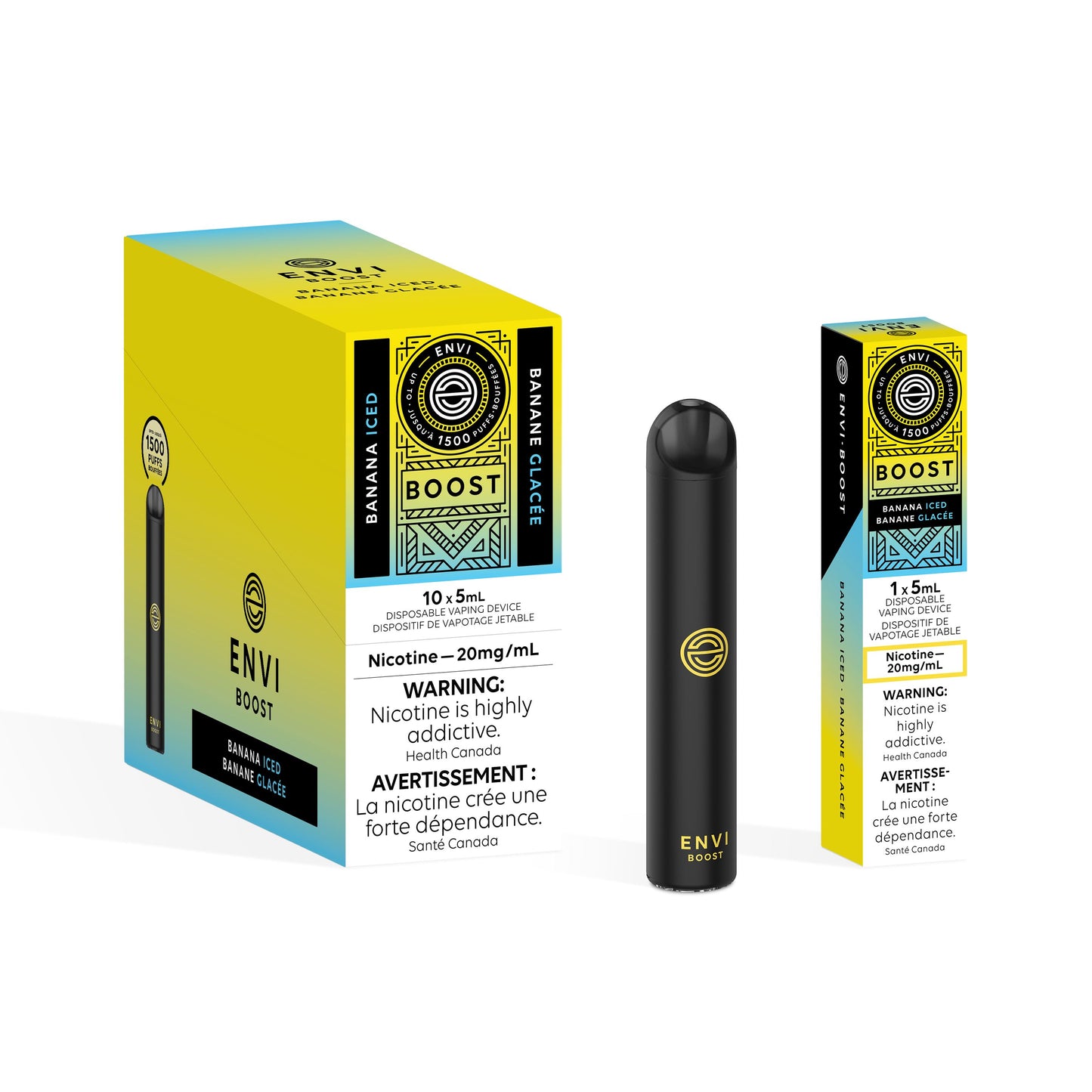 Banana Iced - Envi Boost Disposable Envi Boost 
